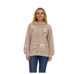 Winnie the Pool Women's Character Full-Zip Hoodie